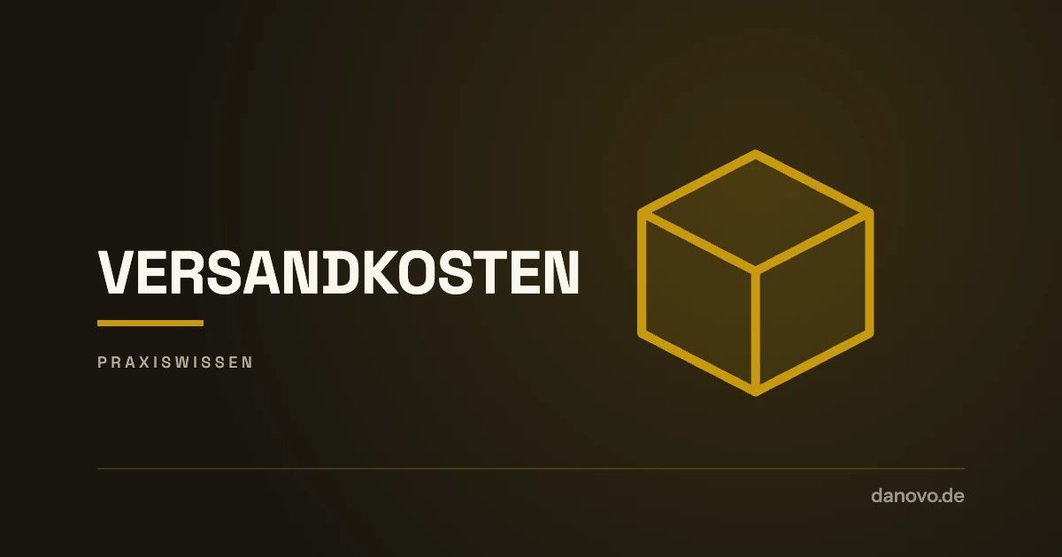VERSANDKOSTEN – Sperrgut und schwere Pakete: Versandkosten realistisch kalkulieren