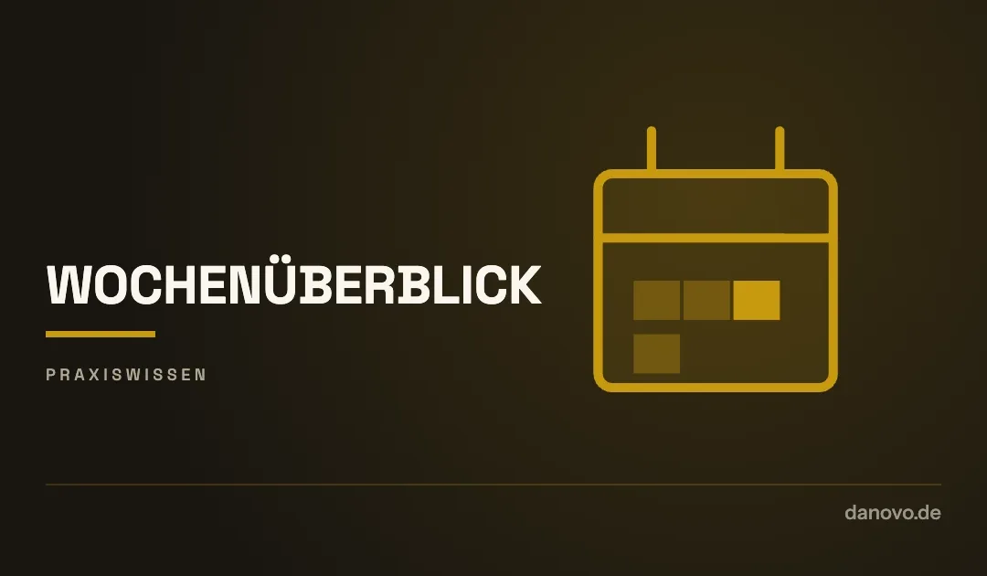 WOCHENÜBERBLICK – Die Woche im E-Commerce: Fristen und Änderungen vom 12. bis 18. Oktober